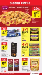 Gazetka promocyjna Intermarche - Gazetka promocyjna - Gazetka - ważna od 04.03 do 04.03.2026 - strona 27 - produkty: Goplana, Piernik, Kit Kat, Ciastka, Gin, Gra, Chabrior, Snickers, LANA, Grześki, Czekolada, Mars, Popcorn, Baton, Oreo