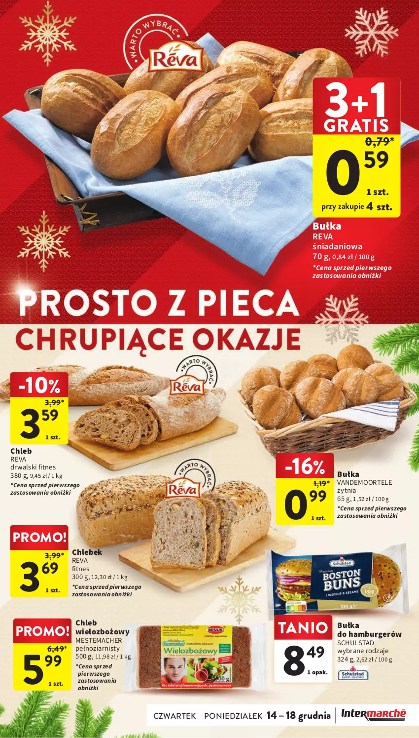 Gazetka promocyjna Intermarche - Gazetka Intermarche - ważna 14.12 do 18.12.2023 - strona 35 - produkty: Bułka, Burger, Chleb, Danio, Gra, Hamburger