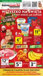 Gazetka promocyjna Intermarche - Gazetka Intermarche - Gazetka - ważna od 18.12 do 18.12.2023 - strona 1 - produkty: Ser, Twaróg, Szynka wieprzowa, Szynka, Serek, Mleczko, Ptasie mleczko, E. Wedel