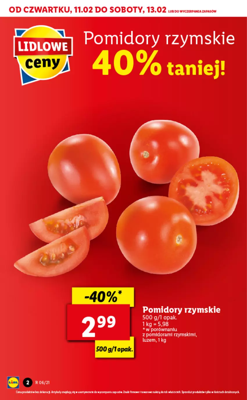 Gazetka promocyjna Lidl - GAZETKA - ważna 11.02 do 13.02.2021 - strona 2