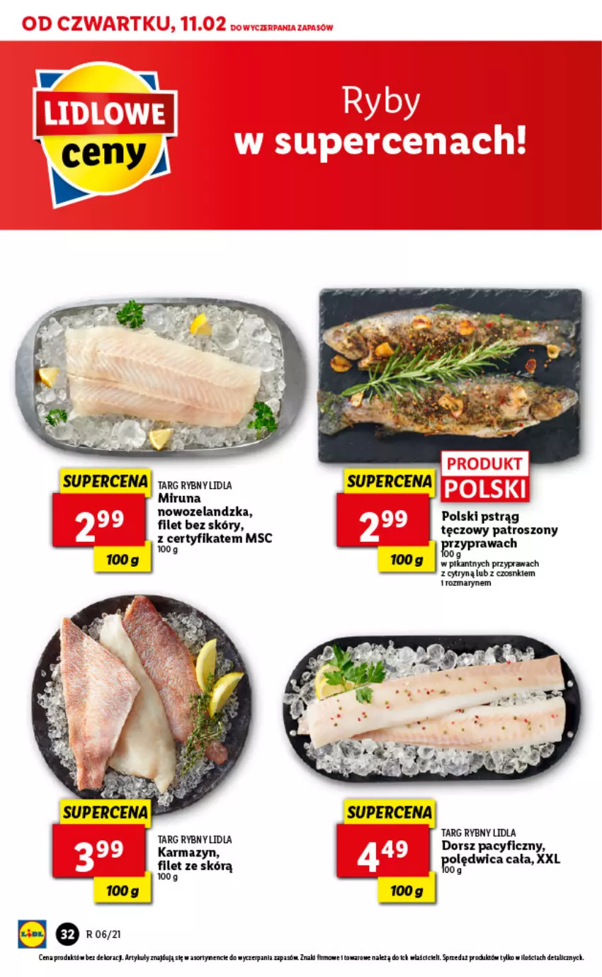 Gazetka promocyjna Lidl - GAZETKA - ważna 11.02 do 13.02.2021 - strona 32