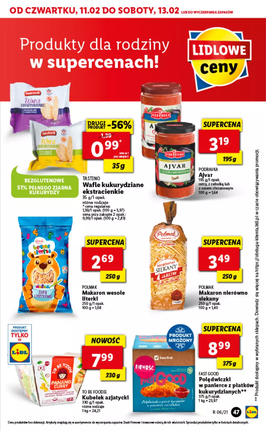 Gazetka promocyjna Lidl - GAZETKA - ważna 11.02 do 13.02.2021 - strona 47