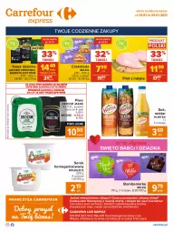 Gazetka promocyjna Carrefour - Gazetka Express - Gazetka - ważna od 25.01 do 25.01.2021 - strona 2 - produkty: Piwa, Piwo, Sok, Ser, Koc, Gra, Kawa mielona, Kawa, Rolmlecz, Jacobs Krönung, Serek homogenizowany, Serek, Piwo jasne, Czekolada, Jacobs, Okocim, Milka, Nektar, Hortex