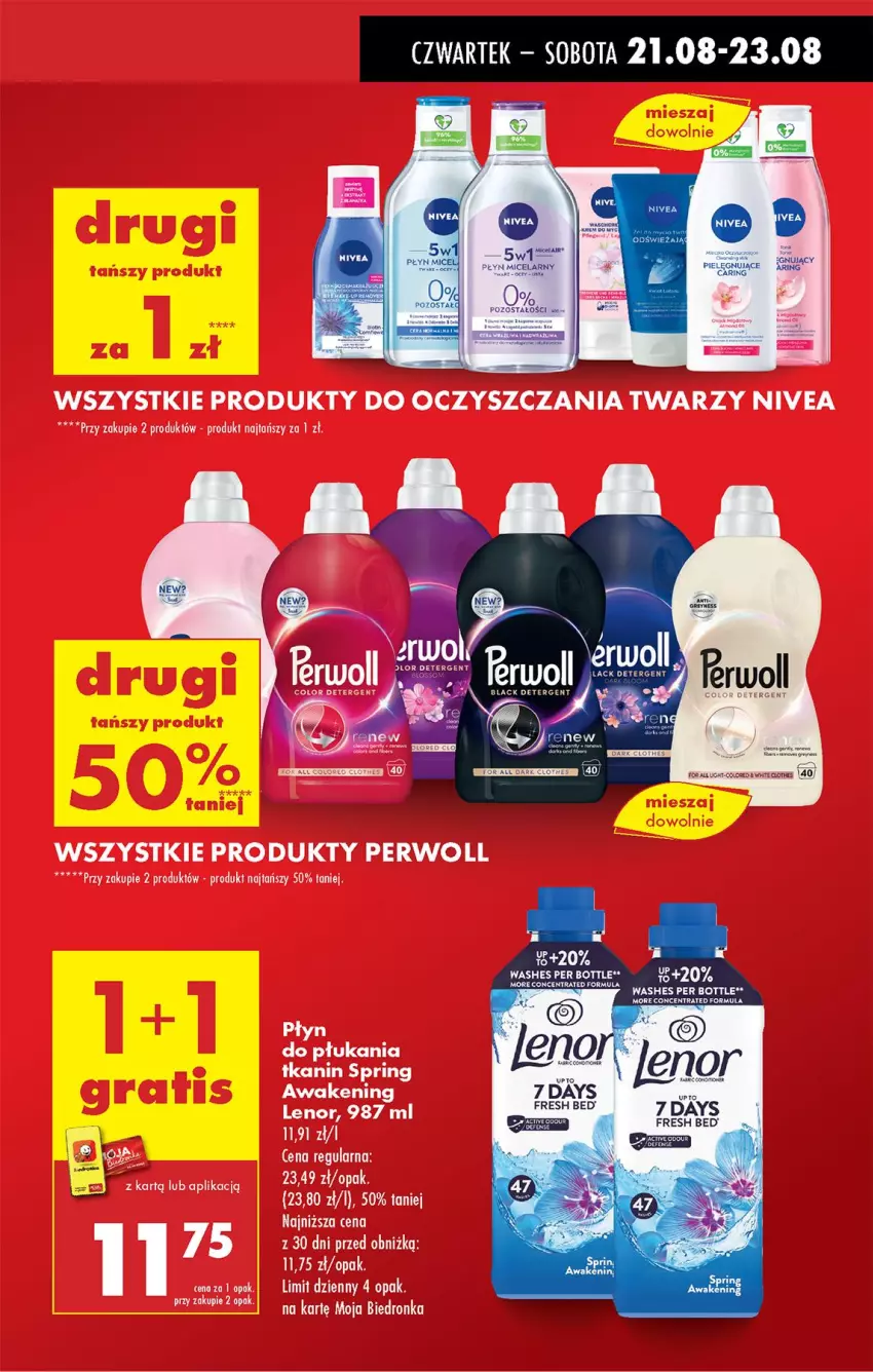 Gazetka promocyjna Biedronka - Od Czwartku - ważna 21.08 do 27.08.2025 - strona 13 - produkty: 7 Days, Fa, Lack, Lenor