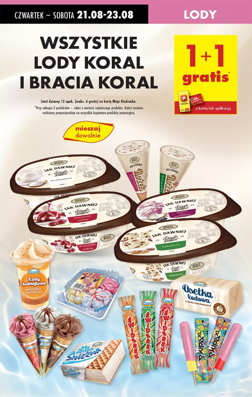 Gazetka promocyjna Biedronka - Od Czwartku - ważna 21.08 do 27.08.2025 - strona 39 - produkty: Gra, Lody, Por