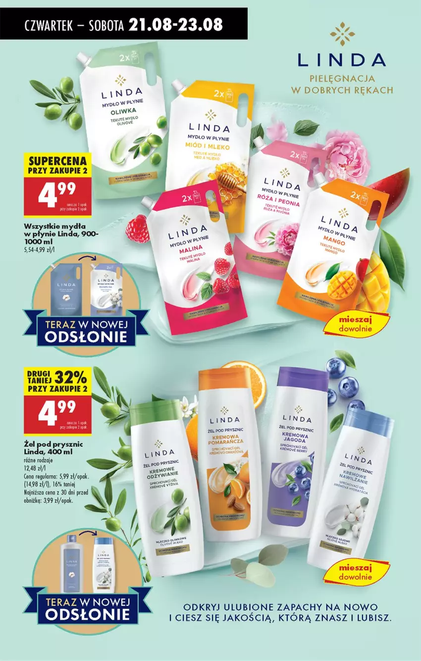 Gazetka promocyjna Biedronka - Od Czwartku - ważna 21.08 do 27.08.2025 - strona 62 - produkty: Miód, Mleko, Mydło, Mydło w płynie