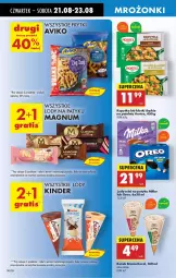 Gazetka promocyjna Biedronka - Od Czwartku - Gazetka - ważna od 27.08 do 27.08.2025 - strona 40 - produkty: Por, Kopytka, Lody, Frytki, Oreo, Kinder, Milka, Hortex
