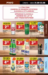 Gazetka promocyjna Biedronka - Od Czwartku - Gazetka - ważna od 27.08 do 27.08.2025 - strona 51 - produkty: Piwa, Piwo, Koc, Gra, Ogórek, Tyskie, Carlsberg, Radler, Limonka, Okocim, Karmi, Mięta