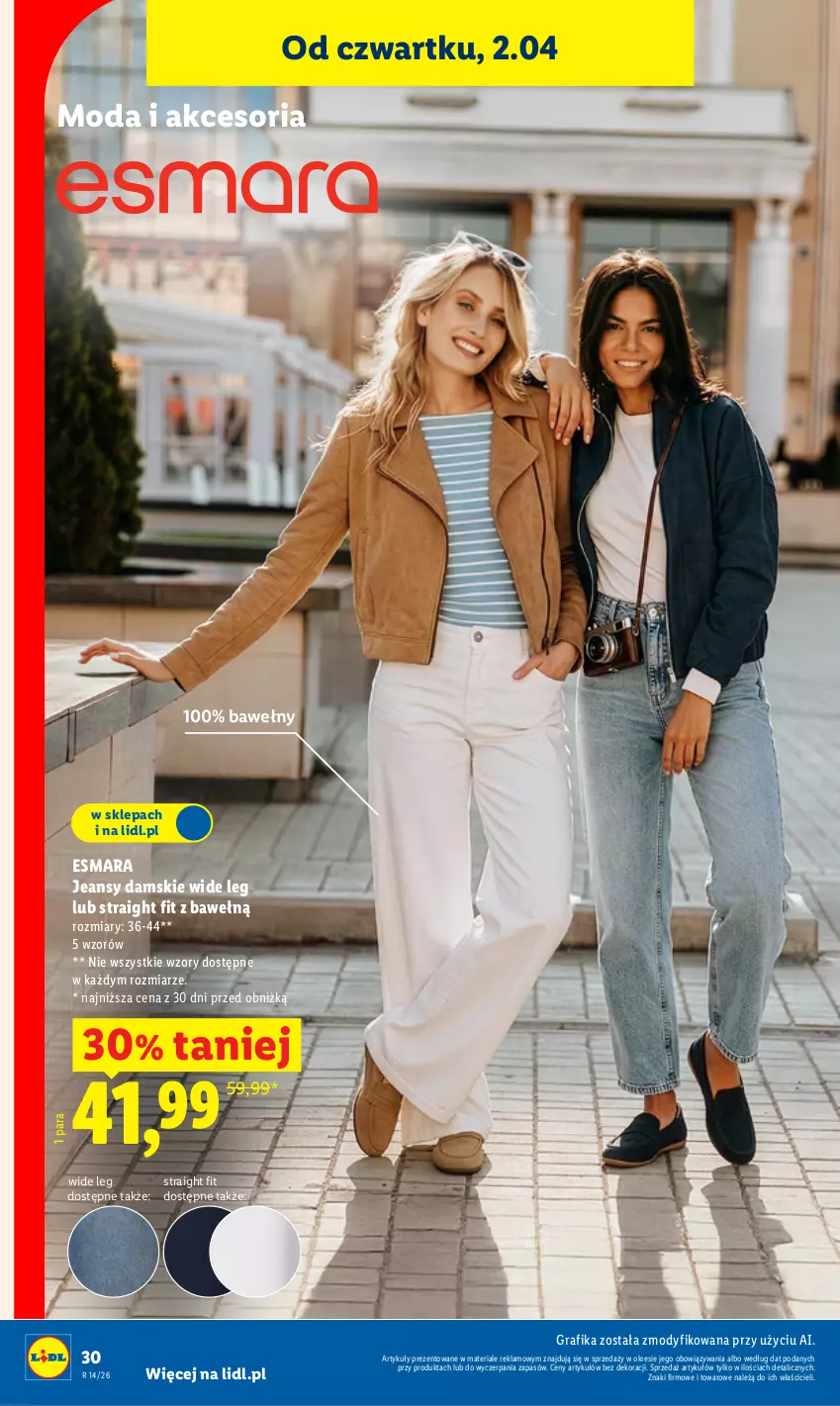 Gazetka promocyjna Lidl - Katalog ważny od 30.03 - ważna 30.03 do 04.04.2026 - strona 34 - produkty: Gra, Grafika, Moda