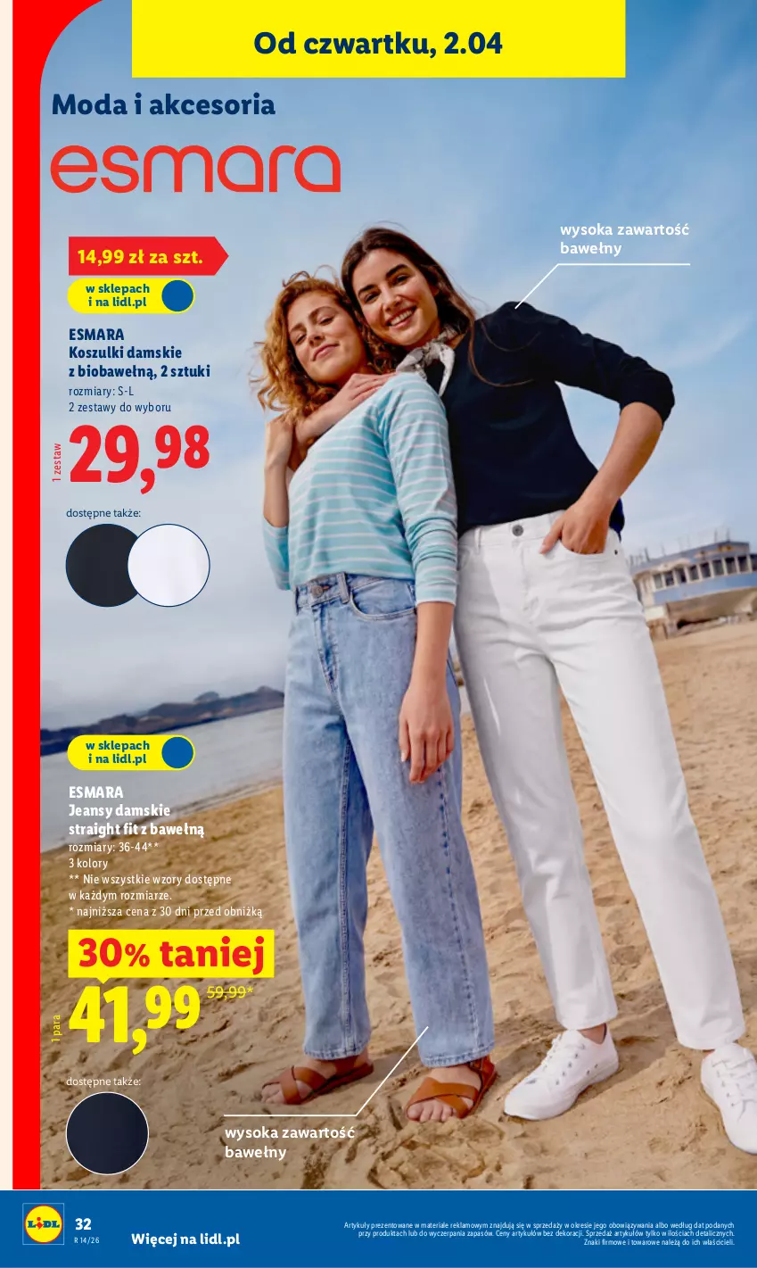 Gazetka promocyjna Lidl - Katalog ważny od 30.03 - ważna 30.03 do 04.04.2026 - strona 36 - produkty: Kosz, Moda, Sok