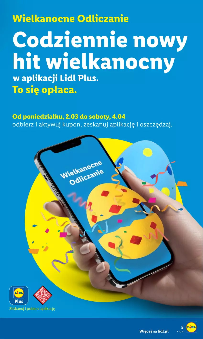 Gazetka promocyjna Lidl - Katalog ważny od 30.03 - ważna 30.03 do 04.04.2026 - strona 5