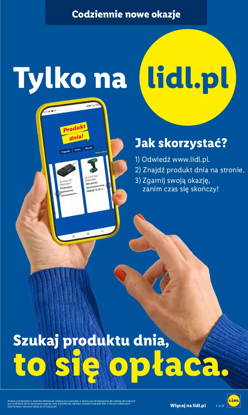 Gazetka promocyjna Lidl - Katalog ważny od 30.03 - ważna 30.03 do 04.04.2026 - strona 58