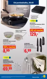 Gazetka promocyjna Lidl - Katalog ważny od 30.03 - Gazetka - ważna od 04.04 do 04.04.2026 - strona 11 - produkty: Silvercrest, Noż, Nóż do chleba, Nóż uniwersalny, Przenośna płyta, Pojemnik, Płyta, Zestaw sztućców, Chleb, Płyta indukcyjna