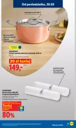 Gazetka promocyjna Lidl - Katalog ważny od 30.03 - Gazetka - ważna od 04.04 do 04.04.2026 - strona 15 - produkty: Silvercrest, Por, Garnek, Rolki, Fa