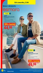 Gazetka promocyjna Lidl - Katalog ważny od 30.03 - Gazetka - ważna od 04.04 do 04.04.2026 - strona 40 - produkty: Gra, Mokasyny, Moda, Grafika
