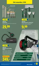 Gazetka promocyjna Lidl - Katalog ważny od 30.03 - Gazetka - ważna od 04.04 do 04.04.2026 - strona 55 - produkty: Parkside, Papier, Zestaw pędzli, Mieszadło, Szlifierka, Orka, Fa