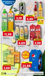 Gazetka promocyjna Lidl - GAZETKA - Gazetka - ważna od 07.06 do 07.06.2023 - strona 32 - produkty: Dawtona, Sok, Mus, Napój energetyczny, Ananas, Kawa, Wazon, Pepsi, Buraki, Lanki, Mango, Napój, Mięta, Fa