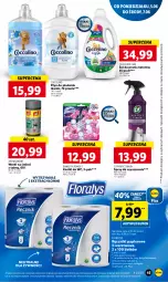 Gazetka promocyjna Lidl - GAZETKA - Gazetka - ważna od 07.06 do 07.06.2023 - strona 49 - produkty: Domestos, Jan Niezbędny, Cif, Coccolino, Spray do czyszczenia, Papier, Finish, Worki na śmieci, Płyn do płukania, Ręcznik, Rolki, Worki na śmiec, Ręczniki papierowe, Flora