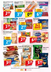 Gazetka promocyjna Prim Market - Gazetka - ważna od 16.07 do 16.07.2025 - strona 13 - produkty: Ciastka, Krakus, Por, Pur, BIC, Orzeszki, Chrupki, Herbatniki, Baton, Orzeszki ziemne, Krakuski, Brownie