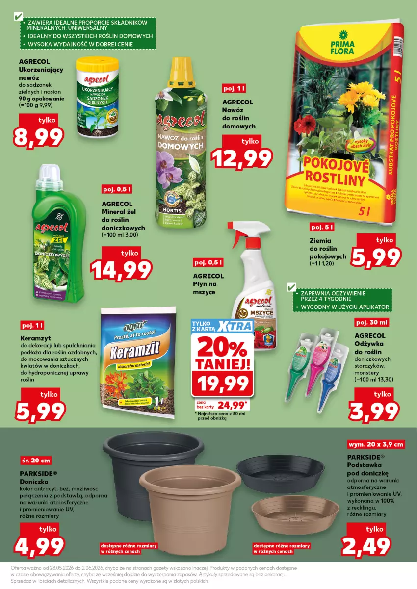 Gazetka promocyjna Kaufland - Kaufland - ważna 28.05 do 02.06.2026 - strona 9 - produkty: Keramzyt, Nawóz, Odżywka, Por, Sok, Storczyk