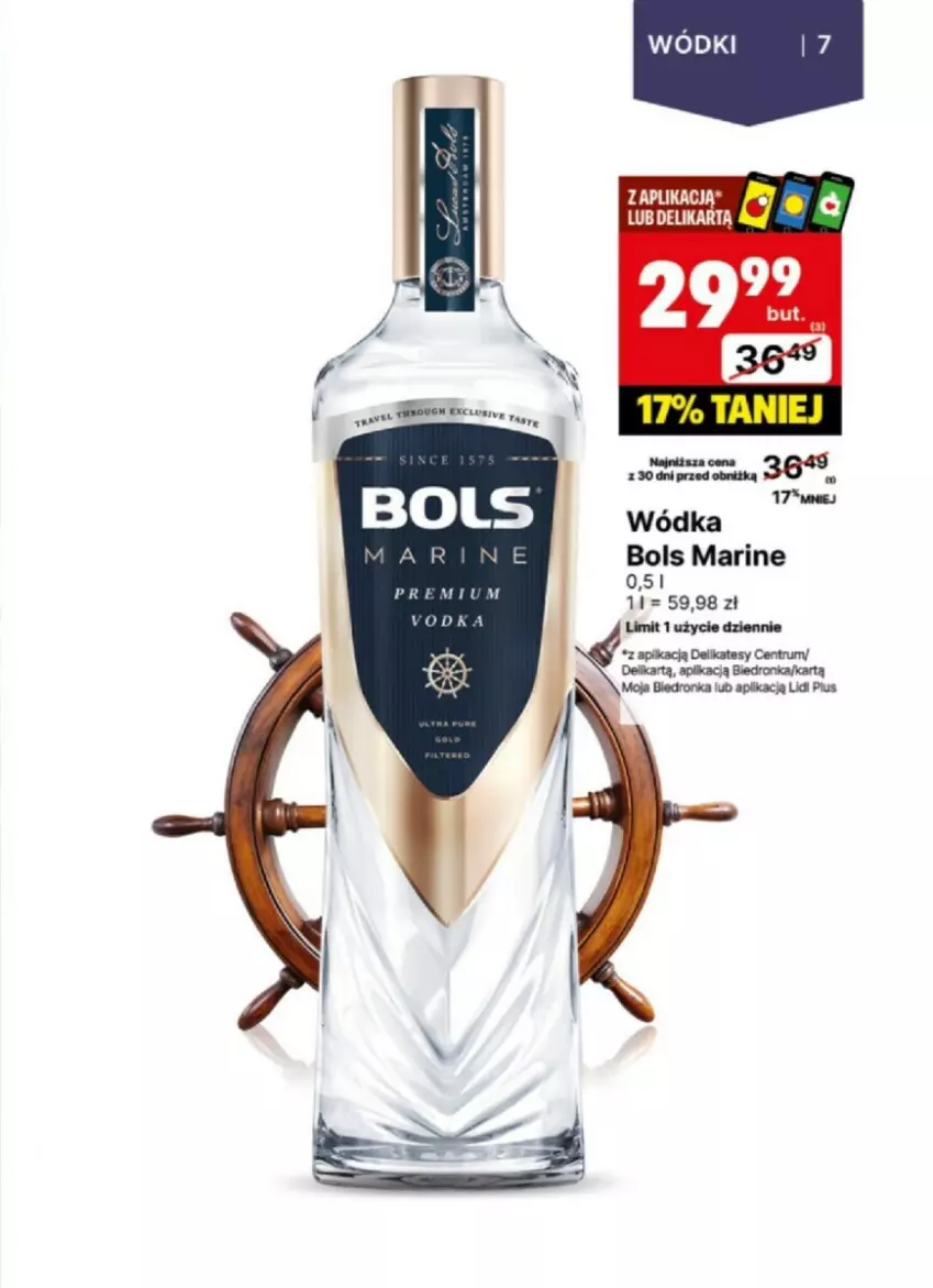 Gazetka promocyjna Delikatesy Centrum - ważna 04.11 do 16.11.2024 - strona 14 - produkty: Bols, Rum, Wódka