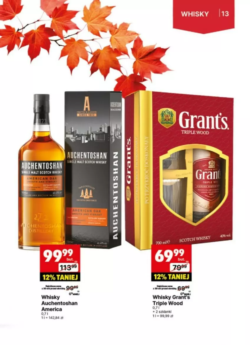 Gazetka promocyjna Delikatesy Centrum - ważna 04.11 do 16.11.2024 - strona 5 - produkty: Gra, Whisky