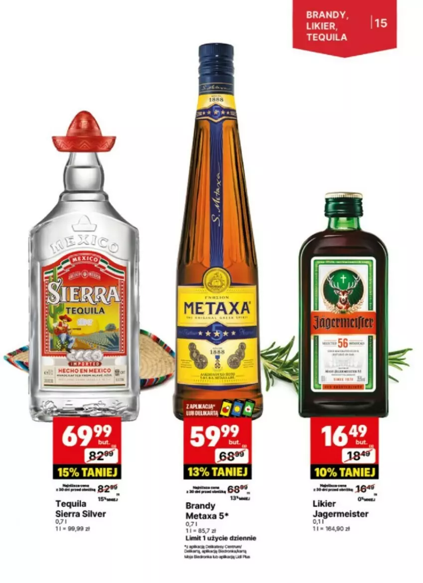 Gazetka promocyjna Delikatesy Centrum - ważna 04.11 do 16.11.2024 - strona 7 - produkty: Brandy, Likier, Metaxa, Orka, Por, Tequila