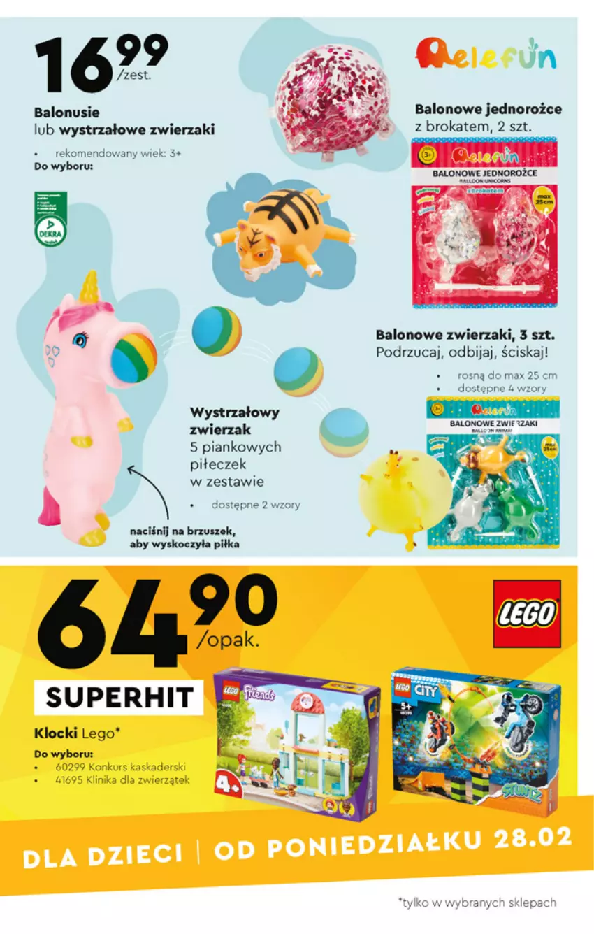 Gazetka promocyjna Biedronka - Okazje tygodnia - ważna 28.02 do 16.03.2022 - strona 15 - produkty: Kask, Klocki, Koc, LEGO