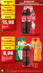 Gazetka promocyjna Lidl - GAZETKA - Gazetka - ważna od 07.12 do 07.12.2024 - strona 18 - produkty: Coca-Cola, Fanta, Sprite, Fa