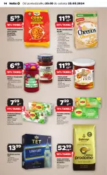 Gazetka promocyjna Netto - Od Poniedziałku - Gazetka - ważna od 25.05 do 25.05.2024 - strona 14 - produkty: Cheerios, Corn flakes, Kawa ziarnista, Bell, Brit, Jogurt, Ksylitol, Dallmayr, Kawa, Herbata czarna, Dżem, Lipton, Miód, Danio, Herbata, Nestlé, Fa