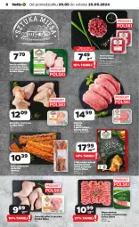 Gazetka promocyjna Netto - Od Poniedziałku - Gazetka - ważna od 25.05 do 25.05.2024 - strona 8 - produkty: Kurczak, Mięso mielone, Por, Tatar wołowy, Kości wieprzowe, Mięso