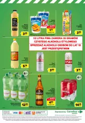 Gazetka promocyjna Carrefour - Gazetka Express - Gazetka - ważna od 30.01 do 30.01.2023 - strona 6 - produkty: Piwa, Piwo, Książęce, Sok, Mus, Gra, Inka, Lemoniada, Kasztelan, Stek, Kosz, Tyskie, Warka, Tymbark, Limonka, Szyna, Woda mineralna, Woda, Napój, Hortex