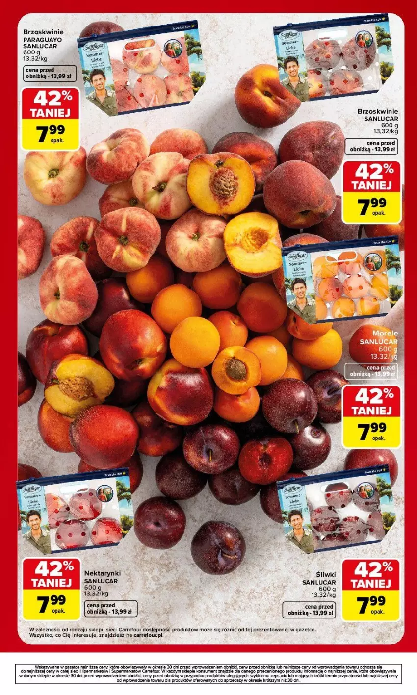 Gazetka promocyjna Carrefour - Gazetka Carrefour, Market w SUMIE weź to na świeżo - ważna 27.07 do 01.08.2026 - strona 7 - produkty: Brzoskwinie, Fa, Nektar