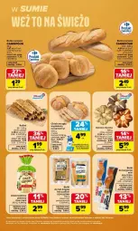 Gazetka promocyjna Carrefour - Gazetka Carrefour, Market w SUMIE weź to na świeżo - Gazetka - ważna od 01.08 do 01.08.2026 - strona 5 - produkty: Hot dog, Burger, Chleb tostowy, Dan Cake, Chleb, Bułka, Fa