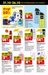 Gazetka promocyjna Biedronka - Od Poniedziałku - Gazetka - ważna od 26.10 do 26.10.2024 - strona 56 - produkty: Woda perfumowana, Mydło w płynie, Por, Old Spice, Dezodorant, Perfum, Adidas, Mydło, Woda, Luksja, Nivea, HP