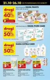 Gazetka promocyjna Biedronka - Od Poniedziałku - Gazetka - ważna od 26.10 do 26.10.2024 - strona 61 - produkty: Pur, Gra, Papier, Pieluchy, Majtki, Papier toaletowy, Dada, Maliny, Chusteczki, Płatki kosmetyczne, Pieluchomajtki, Nawilżany papier