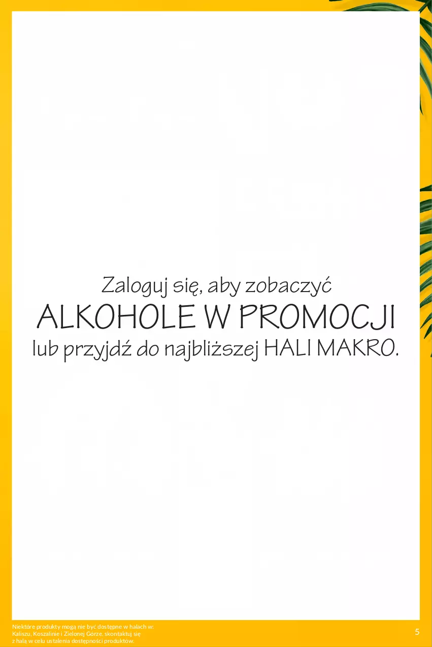 Gazetka promocyjna Makro - Summer Drinks - ważna 07.07 do 03.08.2026 - strona 5 - produkty: Alkohole, Gin, JBL, Kosz, Rum, Ser, Szal, Whiskey, Whisky