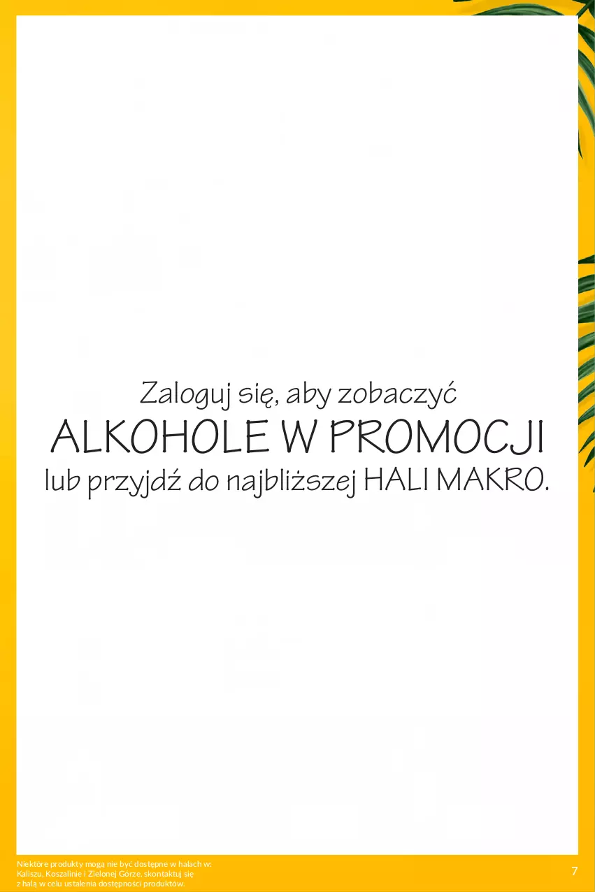 Gazetka promocyjna Makro - Summer Drinks - ważna 07.07 do 03.08.2026 - strona 7 - produkty: Alkohole, Bushmills, Gin, Gra, Iams, JBL, Jose Cuervo, Kosz, Krupnik, Lack, Likier, Rum, Sauvignon Blanc, Ser, Szal, Tequila, Tera, Whiskey, Whisky, Wino