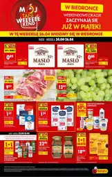 Gazetka promocyjna Biedronka - Tani Weekend - Gazetka - ważna od 25.04 do 25.04.2026 - strona 1 - produkty: Piwa, Ser, Gra, Masło, Fa