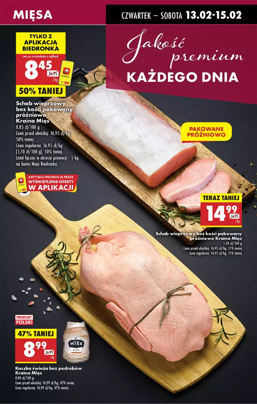 Gazetka promocyjna Biedronka - Od Czwartku - ważna 13.02 do 19.02.2025 - strona 37 - produkty: Kaczka