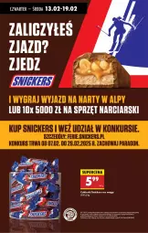 Gazetka promocyjna Biedronka - Od Czwartku - Gazetka - ważna od 19.02 do 19.02.2025 - strona 56 - produkty: Gra, Cukier, Snickers, Mars, Cukierki, Kakao, Narty