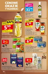 Gazetka promocyjna Auchan - Wielkie przeboje cenowe Hipermarket - Gazetka - ważna od 29.10 do 29.10.2025 - strona 30 - produkty: Makaron, Sos, Ser, Ryż, Mus, Gin, Napój roślinny, Kawa, Fasola, Spaghetti, Tuńczyk, Oliwa z oliwek, Napój, Olej, Knorr, Lisner, Fa, Oliwa