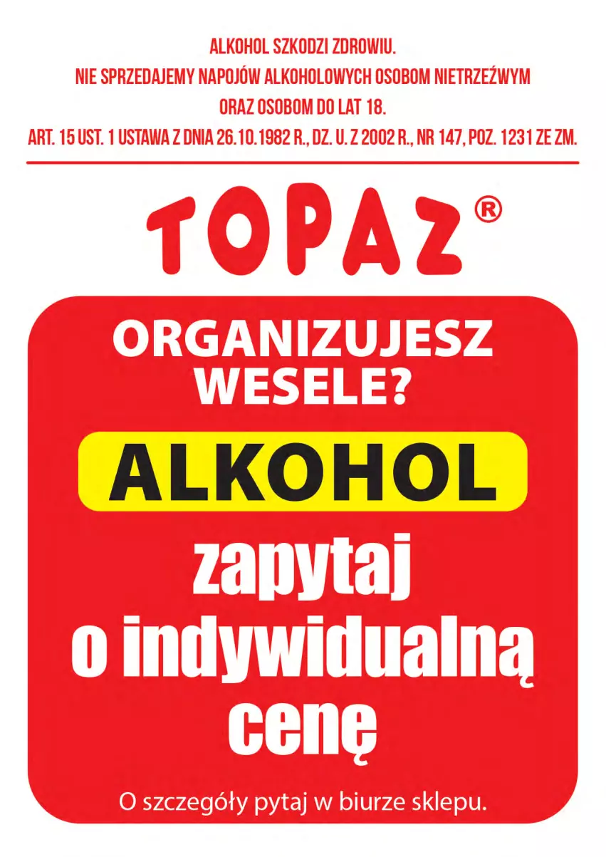 Gazetka promocyjna Topaz - Gazetka - ważna 01.08 do 17.08.2025 - strona 2
