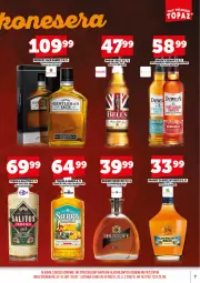 Gazetka promocyjna Topaz - Gazetka - Gazetka - ważna od 17.08 do 17.08.2025 - strona 9 - produkty: Por, Gin, Gra, Tropical, Bell, Whiskey, Tequila, Whisky, Jack Daniel's, Brandy