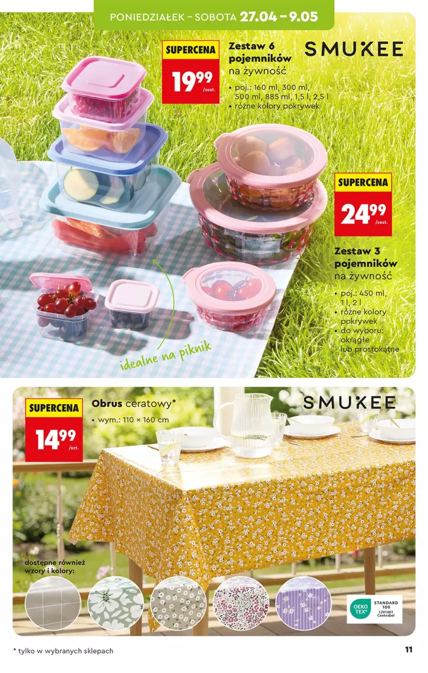 Gazetka promocyjna Biedronka - Okazje Tygodnia - ważna 25.04 do 09.05.2026 - strona 11 - produkty: Fa, Obrus