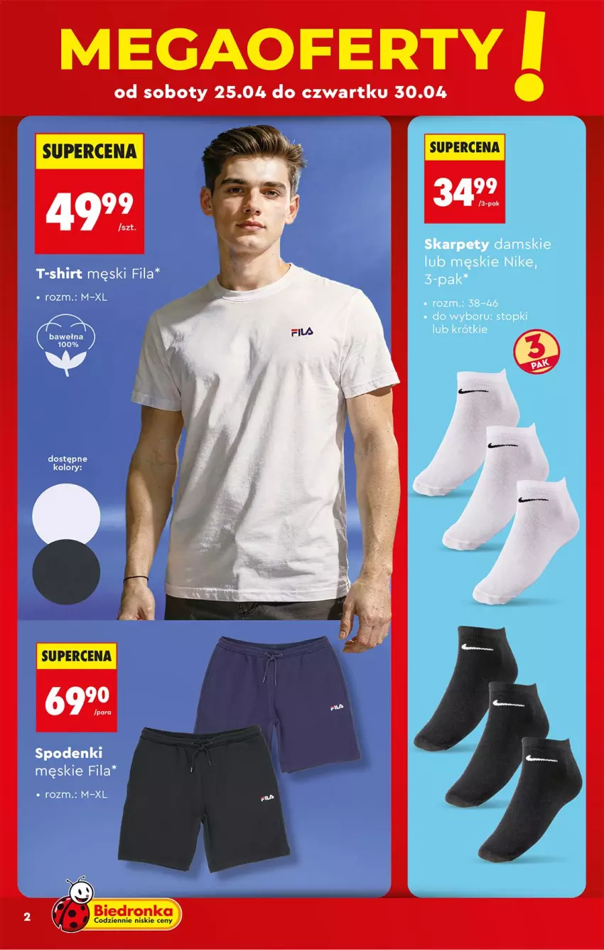 Gazetka promocyjna Biedronka - Okazje Tygodnia - ważna 25.04 do 09.05.2026 - strona 2 - produkty: T-shirt