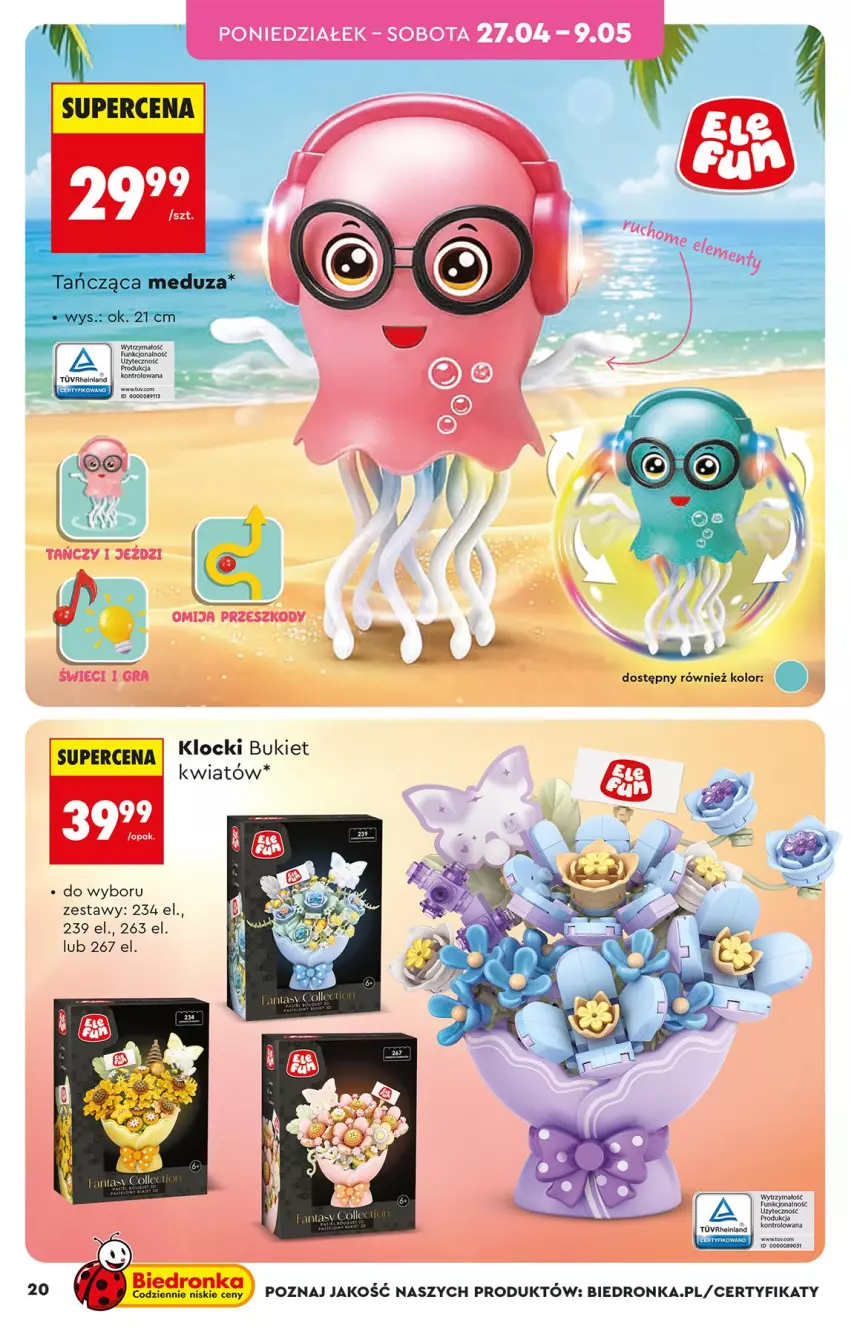 Gazetka promocyjna Biedronka - Okazje Tygodnia - ważna 25.04 do 09.05.2026 - strona 20 - produkty: Bukiet