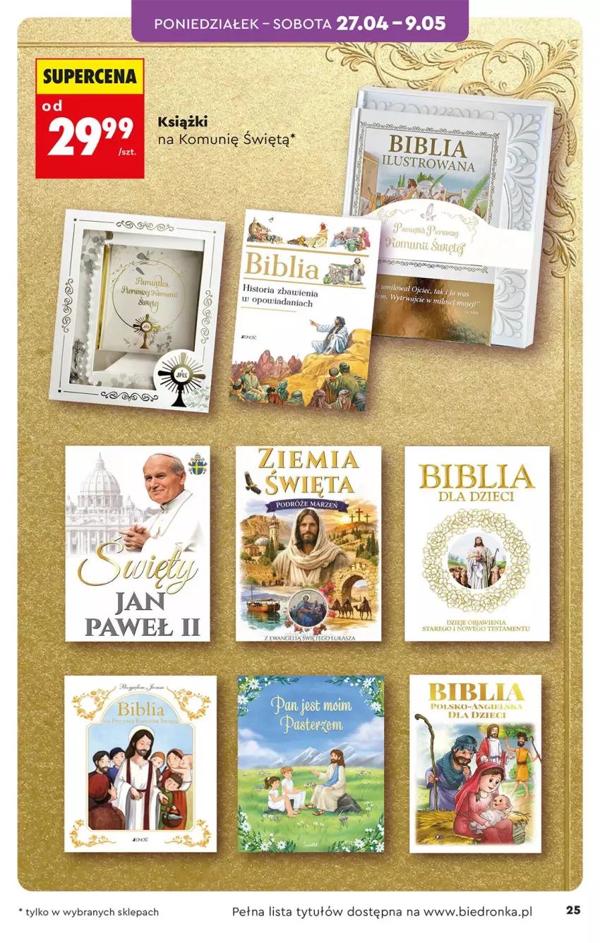 Gazetka promocyjna Biedronka - Okazje Tygodnia - ważna 25.04 do 09.05.2026 - strona 25 - produkty: Dzieci, Kasza, Pur