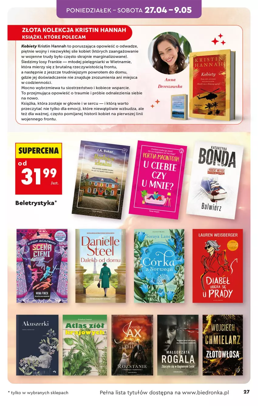 Gazetka promocyjna Biedronka - Okazje Tygodnia - ważna 25.04 do 09.05.2026 - strona 27 - produkty: Brutal, Gala, Gin, Książka, Por, Rogal, Ser