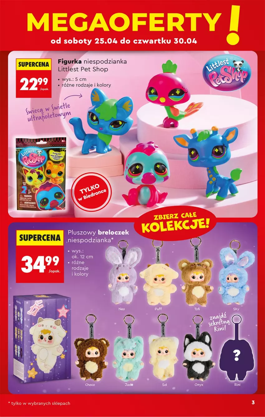 Gazetka promocyjna Biedronka - Okazje Tygodnia - ważna 25.04 do 09.05.2026 - strona 3 - produkty: Littlest Pet Shop